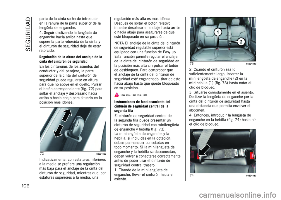 JEEP COMPASS 2021  Manual de Empleo y Cuidado (in Spanish) ���$�-�>�*�D�?�<�?
���	 ��	��� �� ��	 �����	 �� ��	 �� ����������
�� ��	 ��	����	 �� ��	 ��	��� �������� �� ��	
�����a���	 �� ����	��