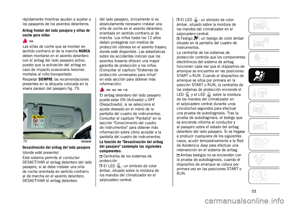 JEEP COMPASS 2021  Manual de Empleo y Cuidado (in Spanish) ���������	�
���� �
������	� �	�
���	� �	 ���#���	� �	
��� ��	��	�#���� �� ��� �	������� ����	�������
������+ �%��	�
��� ��� ����