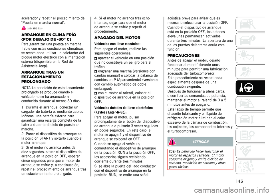 JEEP COMPASS 2021  Manual de Empleo y Cuidado (in Spanish) ����	������	��� �
 ������� �� ��������
����� ��
�;�:�����	 �� �
�	����	 ����
�	��;�
�A�A�@�0 �A�A�F�0 �A�A�A�0
�������� �� ����� ����	