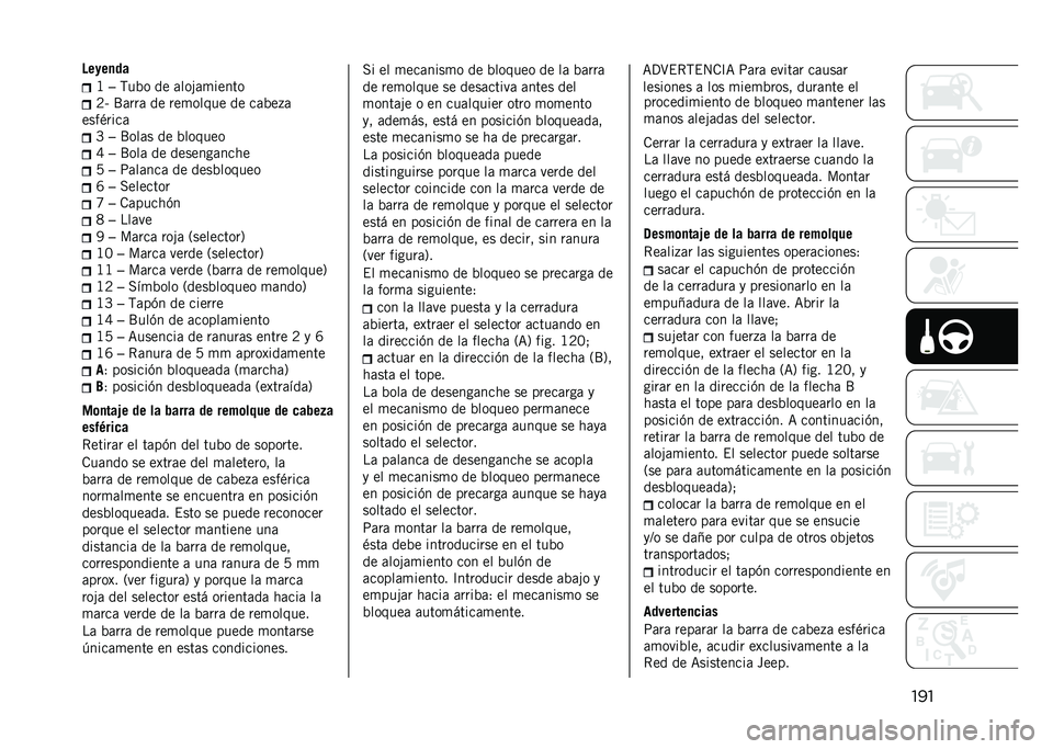 JEEP COMPASS 2021  Manual de Empleo y Cuidado (in Spanish) ����
� ����
��
�B
��,��%� �� �	���#�	�
����� �8�V �K�	���	 �� ���
����� �� ��	�%��+�	
����)����	 �E
��K���	� �� �%������ �J
��K���	 �� ���