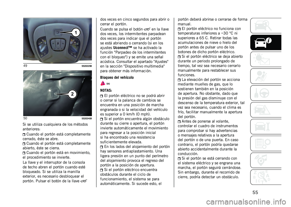 JEEP COMPASS 2021  Manual de Empleo y Cuidado (in Spanish) ���J�6
�C�C�A�@�B�A�H�5�7�=
�C�C�A�@�B�D�@�5
�� �� ������+�	 ���	�������	 �� ��� �
�)�����
�	����������1 �.��	��� �� �����(� ���� ���
�����	�
