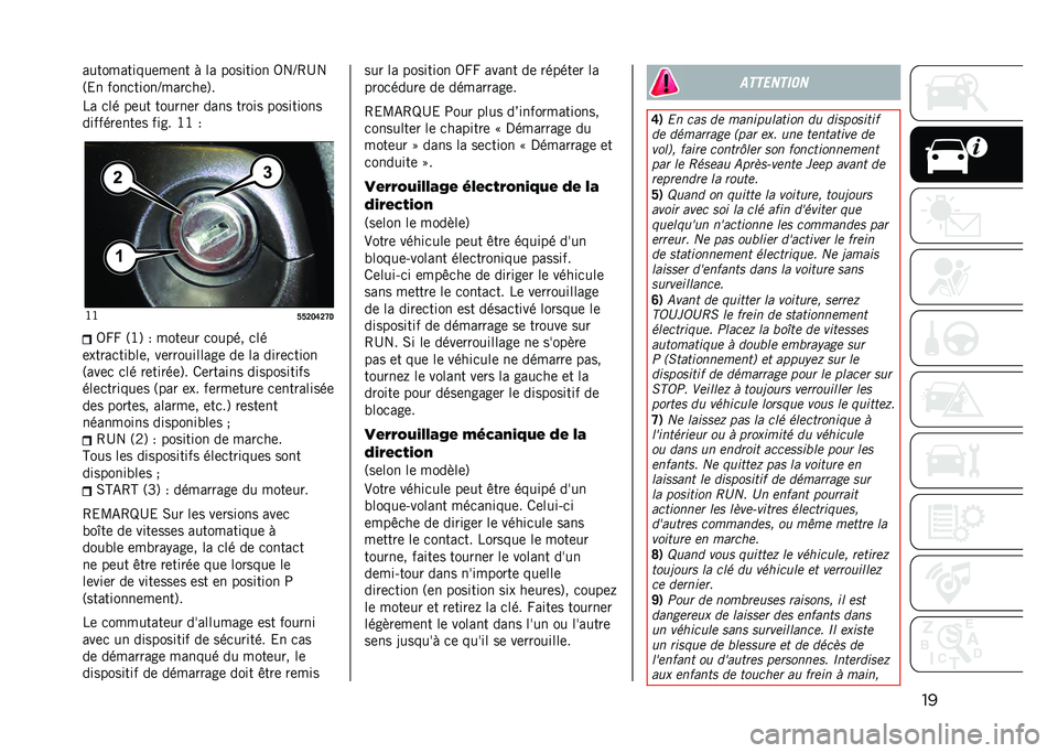 JEEP COMPASS 2021  Notice dentretien (in French) �������������	��	�� �! �� �������� �5��J�4�C�
�3�&� ����
�����J����
��	�6�
�� �
�� ��	�� ������	� ���� ����� ���������
�����