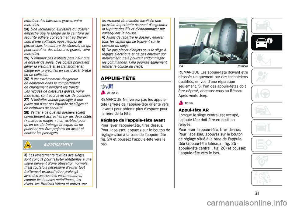 JEEP COMPASS 2021  Notice dentretien (in French) �������
���� ��� �"�����
��� �2��
����) �����
����������
�C�F�)
�:�� �������
���� ��������� ��
 �������
����+��(� �	�
� ��
 �