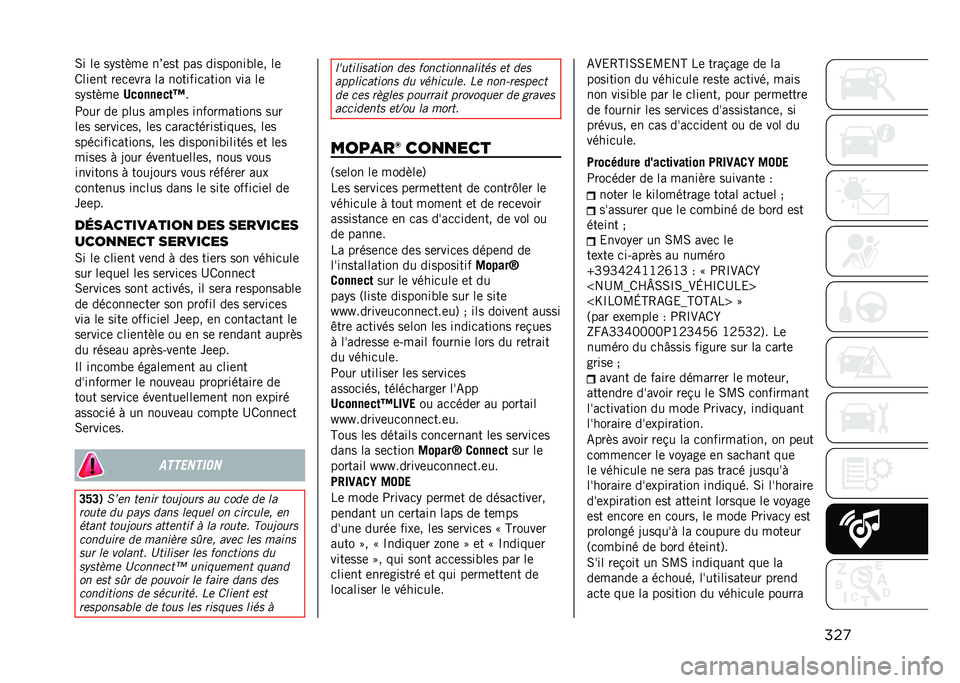 JEEP COMPASS 2021  Notice dentretien (in French) ���
�0� ��	 ��%�����	 ��?�	�� ��� ����������	� ��	
�/���	�� ��	�
�	��� �� �������
����� ��� ��	
��%�����	
�7�������	�K �
�;��� ��	 �