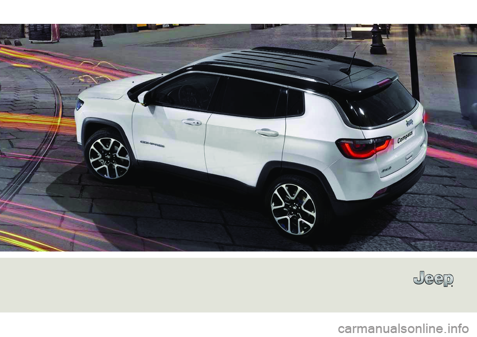 JEEP COMPASS 2020 Instructieboek (in Dutch) JEEP COMPASS 2020 Instructieboek (in Dutch)
