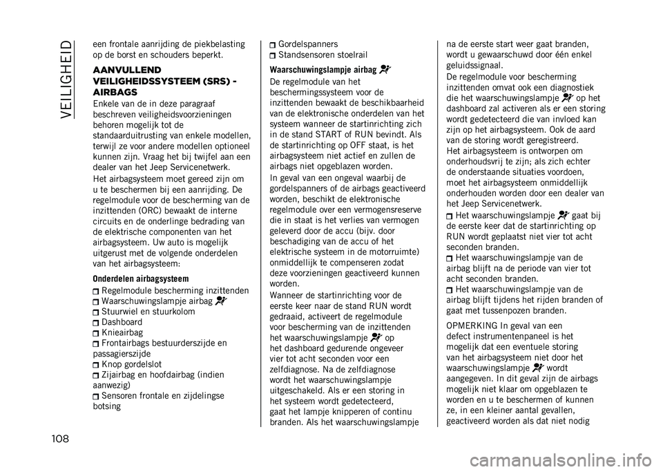 JEEP COMPASS 2021  Instructieboek (in Dutch) ��&��$�E�$�%�5��$�
��� ��� ��
���	��� ����
������ �� �����
�����	���
�� �� �
��
��	 �� ��������
� �
����
��	�
����������
���	��	