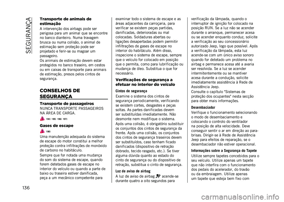 JEEP COMPASS 2021  Manual de Uso e Manutenção (in Portuguese) ��6�,�5�I�>�7�2�X�7
���	 �
�-�(�,�#�@�/�-�%�& �4�& �(�,�$��(�$�# �4�&
�&�#�%�$��(�5�6�/
�7 ��	������	�!�"� ���
 ������
�
 ���� �
��
�����
��
� ���� �� ��	����
