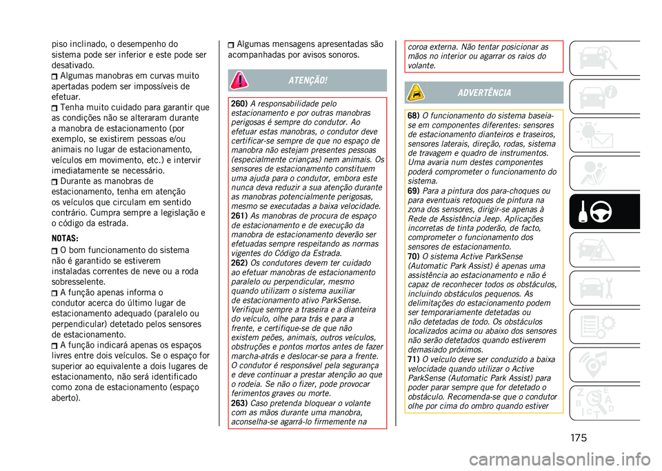 JEEP COMPASS 2021  Manual de Uso e Manutenção (in Portuguese) ��
����
� ��	����	���� � ���
�����	�� ��
�
��
���� ���� �
�� ��	������ � ��
�� ���� �
��
���
��������
�7��
����
 ���	�����
 ��