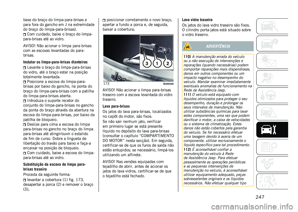 JEEP COMPASS 2021  Manual de Uso e Manutenção (in Portuguese) ���
���
� �� ����!� �� ������&�����&����
��
 �
���� ���� �� �
��	��� �� � �	� ��1���������
�� ����!� �� ������&�����&����
��
