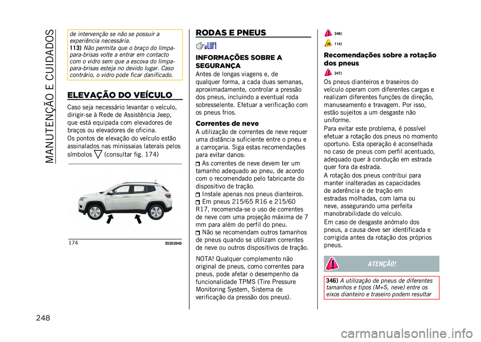 JEEP COMPASS 2021  Manual de Uso e Manutenção (in Portuguese) ���7�2�I�H�,�2�X�Y�%��,��8�I�N�3�7�3�%�6
��� �� �
���������!� �� ��!� �� �����	�
� �
������
�5���
� ���������
��
�V�V�Q�/
��!� �����
�� ��	� �