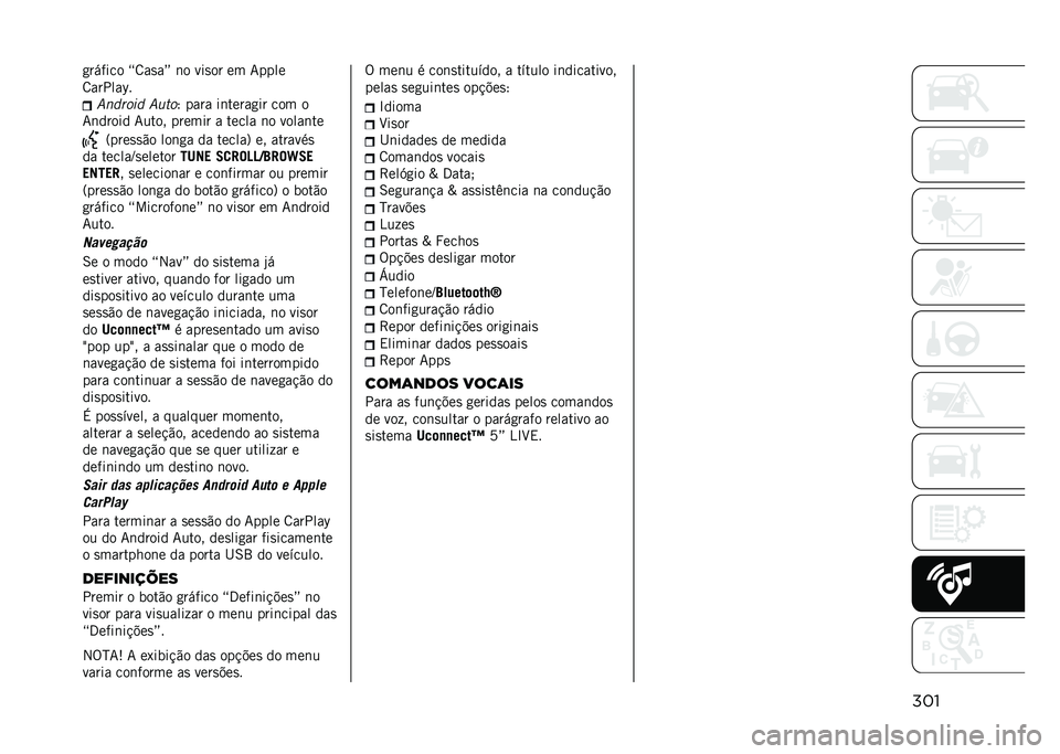 JEEP COMPASS 2021  Manual de Uso e Manutenção (in Portuguese) ����
������ �D�8��
��E �	� ���
�� �� �7����
�8������b�
�6�����
� �6�	��
�; ���� ��	�����
�� ��� �
�7�	����� �7���� ������ � �����