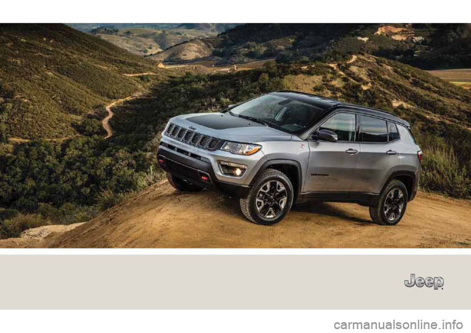 JEEP COMPASS 2019 Návod k použití a údržbě (in Czech) JEEP COMPASS 2019 Návod k použití a údržbě (in Czech)