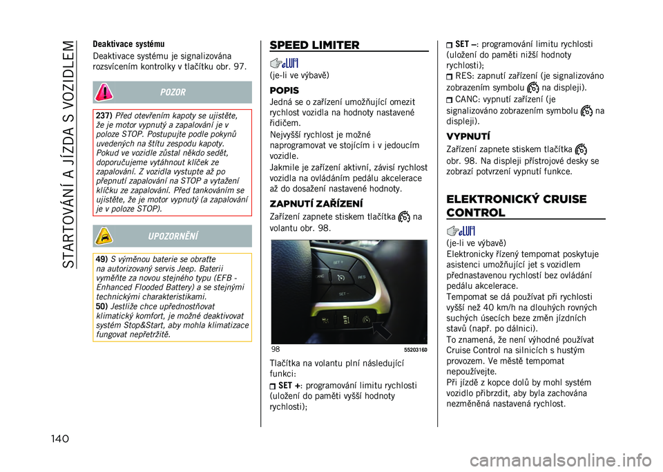 JEEP COMPASS 2021  Návod k použití a údržbě (in Czech) ���?�E�7�?�8�1�R��M��E���M�2�/�E����1�8�2�N�/�Q�<�\
��� �D�	��
�����%�	 �#��#��-��
�/��������� ��%����
� �� ���G�������� ��
�	�����"����"�
 ���