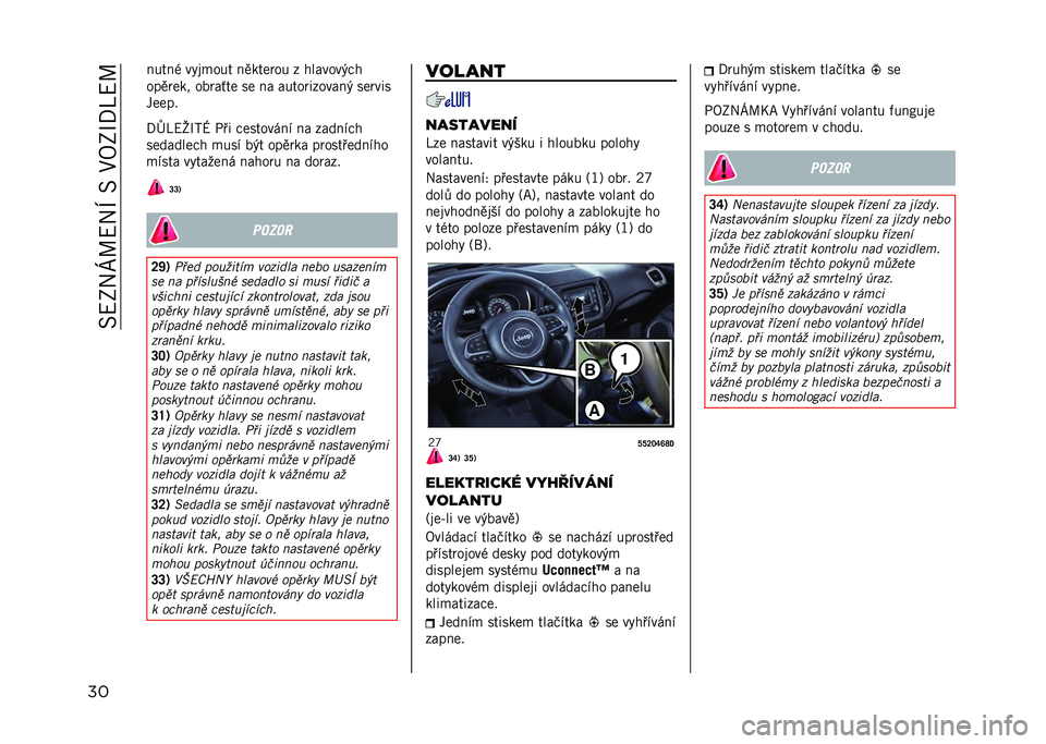 JEEP COMPASS 2021  Návod k použití a údržbě (in Czech) ���<�2��R�\�<��M����1�8�2�N�/�Q�<�\
�� ����� ��%��
��� ������	�� � �������&��
����	��� ���	��3�� �� �� �����	�������& ���	���
�����