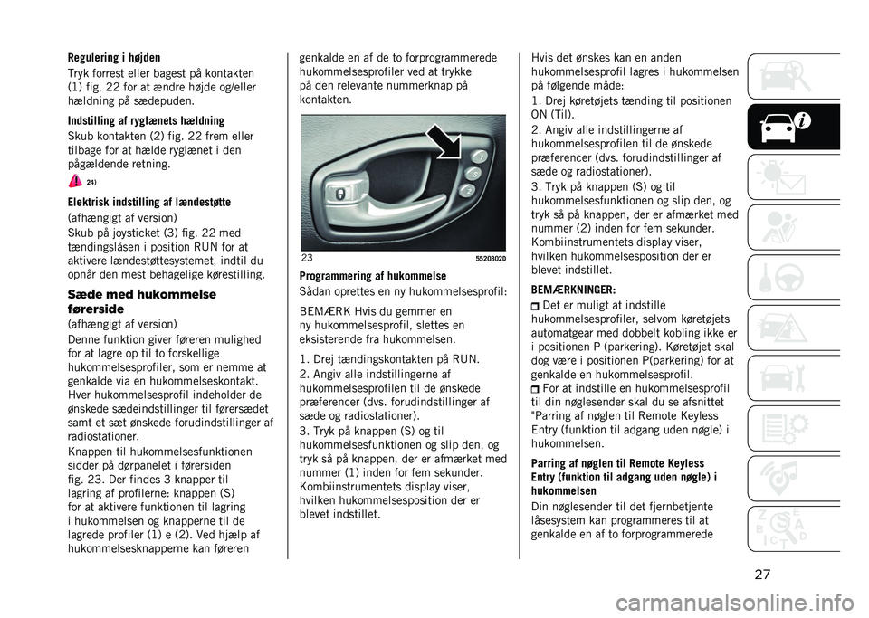JEEP COMPASS 2021  Brugs- og vedligeholdelsesvejledning (in Danish) ��
�7��������� � �� �&�	��
�6��� ��	����
� ����� ���
��
� �� ��	�������
�:�A�; ���
� �,�, ��	� �� ����� ����� �	�
�?�����
��������