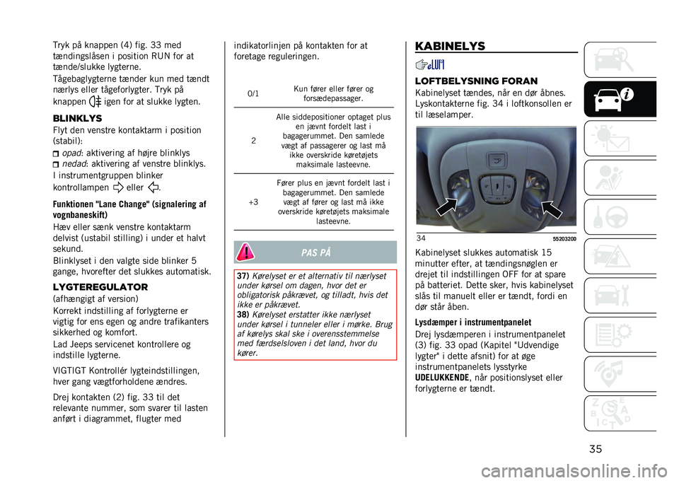 JEEP COMPASS 2021  Brugs- og vedligeholdelsesvejledning (in Danish) ���6��� �� ������� �:�E�; ���
� �D�D ���
�������
�
���
�� � ��	�
����	� �8�9�+ ��	� ��
������?�
����� ���
������
�6��
����
���
�����