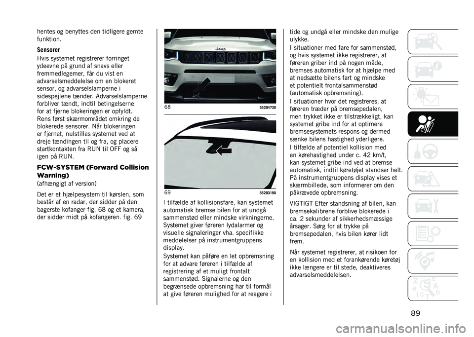 JEEP COMPASS 2021  Brugs- og vedligeholdelsesvejledning (in Danish) ��������
 �	�
 ��������
 ��� ������
��� �
����
�������	��
�-�������
� ���
 �
��
����� ���
��
������ ��	�����
��
������� �� 