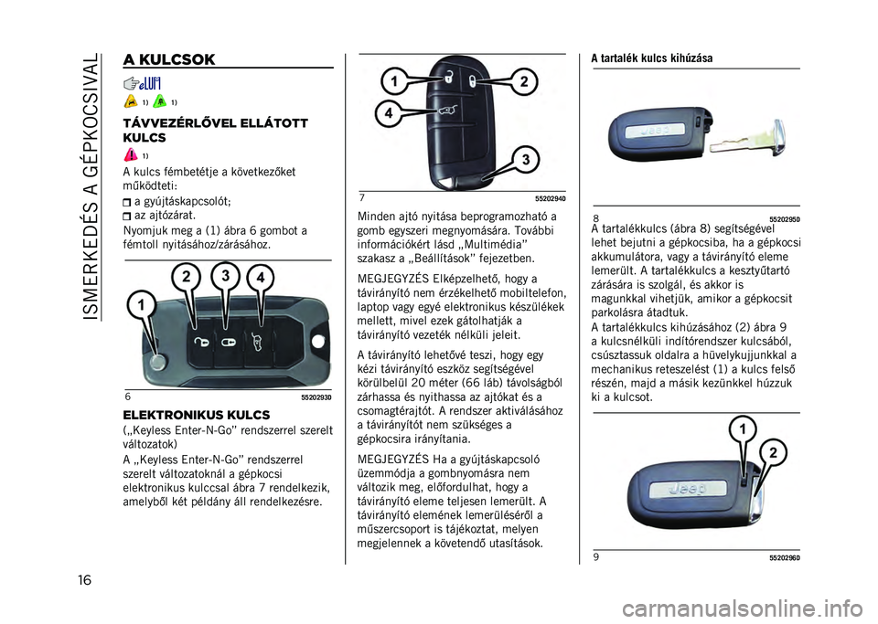 JEEP COMPASS 2021  Kezelési és karbantartási útmutató (in Hungarian) ��>�B�A�!�7��!�_�M�B��*��0�M�G���V�B�>�I�*�O
��	 � ������	�
�W�9 �W�9
���
�
������#�
�� ������	��
����� �W�9
�* ����� �)���(�����	� � ���������.