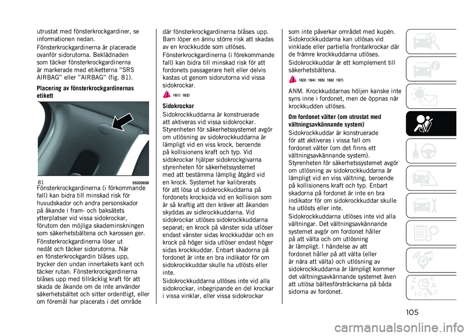 JEEP COMPASS 2021  Drift- och underhållshandbok (in Swedish) ����
�	��
��	��	 ��� �����	�����
�����������! ��
����
����	��
��� ������
�6����	�����
������������ �� ���������
�
������