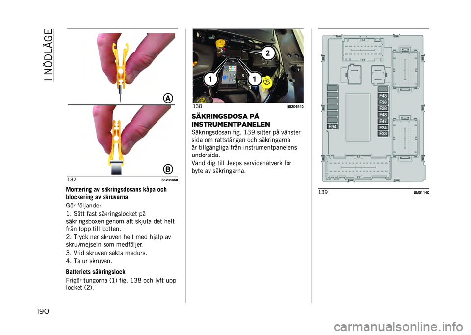 JEEP COMPASS 2021  Drift- och underhållshandbok (in Swedish) ��"��/�L� �C�I��&
��� �?�D�M
�A�A�?�>�B�E�A�
�5��
�����
�! ��  ������
�!������
� ���#� ���
���������
�! ��  ����	� ���
�
��� ���������+
�?� �%�