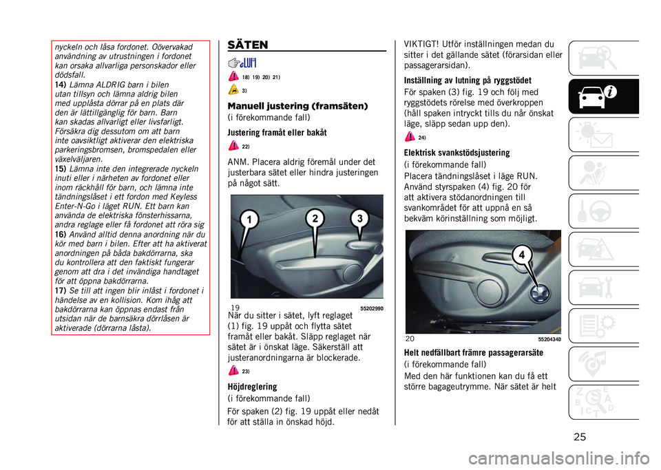 JEEP COMPASS 2021  Drift- och underhållshandbok (in Swedish) ��������� �
�� ���� ��
��	�
���� �-���������	
������	���� �� �
���
�������� � ��
��	�
���
��� �
����� ���������� �����
��