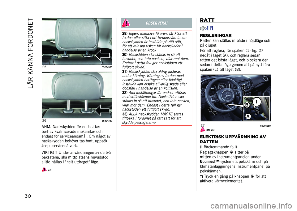 JEEP COMPASS 2021  Drift- och underhållshandbok (in Swedish) ��C�I�-��<�I�/�/�5��6�.�-� �.�/�&�)
�� �3�2
�A�A�?�>�B�@�C��3�H
�A�A�?�>�B�@�I�
�5�/�#� �/���������� ��� ������	 �	��
��
��	 �� ������������� �������