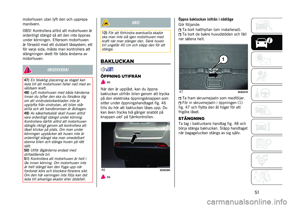 JEEP COMPASS 2021  Drift- och underhållshandbok (in Swedish) ����
�	�
���
��� �
�	�� ����	 ��� �
�� �
������
���������
�.�;�%�* �<�
��	��
����� ����	�� ��	�	 ��
�	�
���
��� ��
�
�����	����	 ��	���