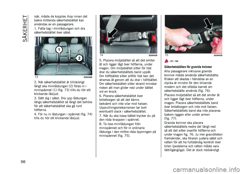 JEEP COMPASS 2021  Drift- och underhållshandbok (in Swedish) ��%�I�<�&�-�=�&�)
�� �����! ����	� �� ��
����� ���
� ����� ���	
����� ���	�	����	� ��������	�����	��	 ���
�������� �� �� ������