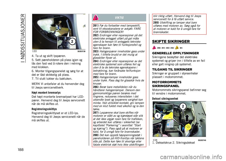JEEP COMPASS 2021  Drift- og vedlikeholdshåndbok (in Norwegian) ��"�� �?��3�3�"�6�9�7�3��)� �#�(
��� �>�@�@
�B�B�@�?�A�D�A�4
�B� �6� �� �� ����� �	����5��
��
�,� �3�
�� ��5��
���	�
�
��
� �� ��	��� ����
� ��
�	�� �
�

