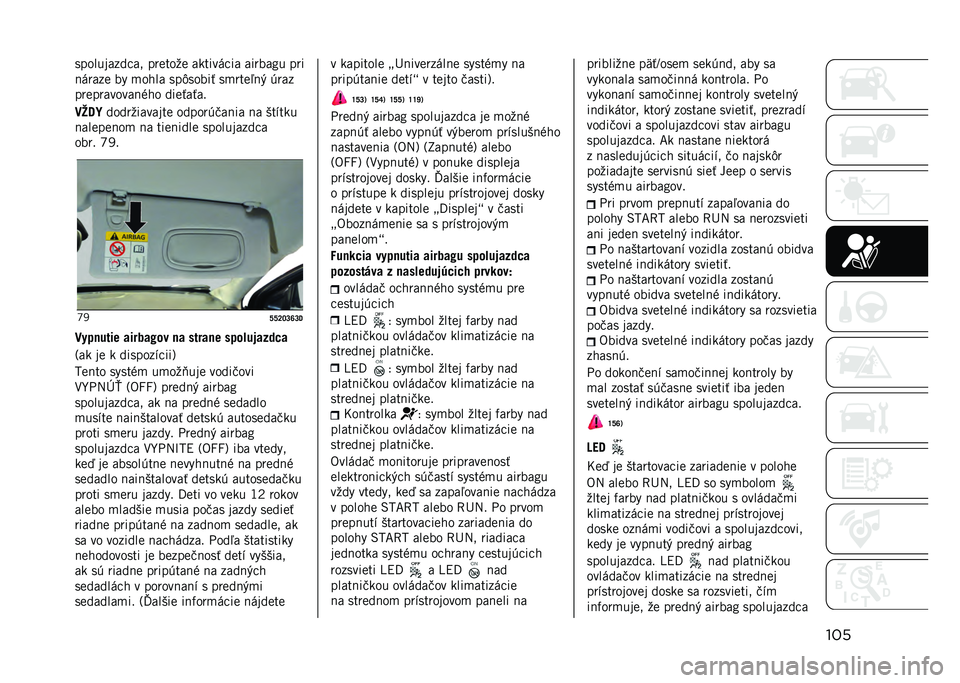 JEEP COMPASS 2021  Návod na použitie a údržbu (in Slovakian) �������������"�� ���
����
 �������"�� ������M� ���
�!�����
 �� �
���� ���-�����# ��
���
�4�!�+ ����
���
��������!�$�� ���
�#��#
