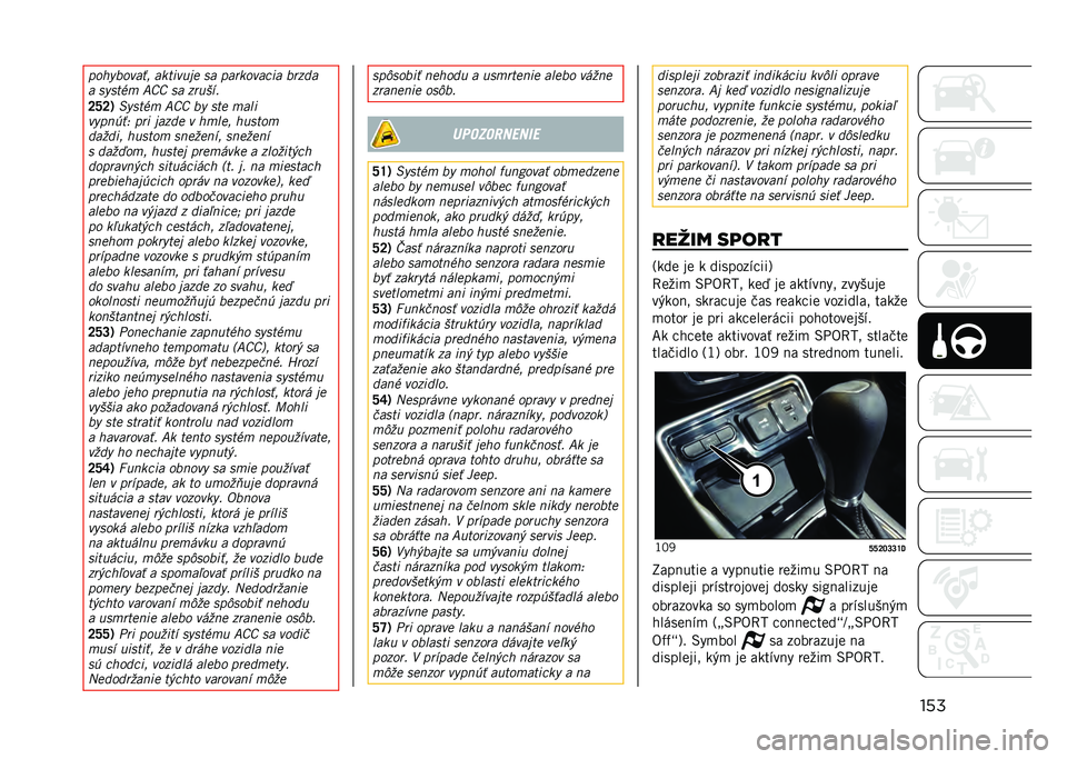 JEEP COMPASS 2021  Návod na použitie a údržbu (in Slovakian) ����!��"�$������ ���	�����
 �� �!��������� �����
� ��$��	�� �<�J�J �� ������
�V�X�V�3
�-�$��	�� �<�J�J ��$ ��	�
 ���
�
��$�!�� ��V �!�� ���
