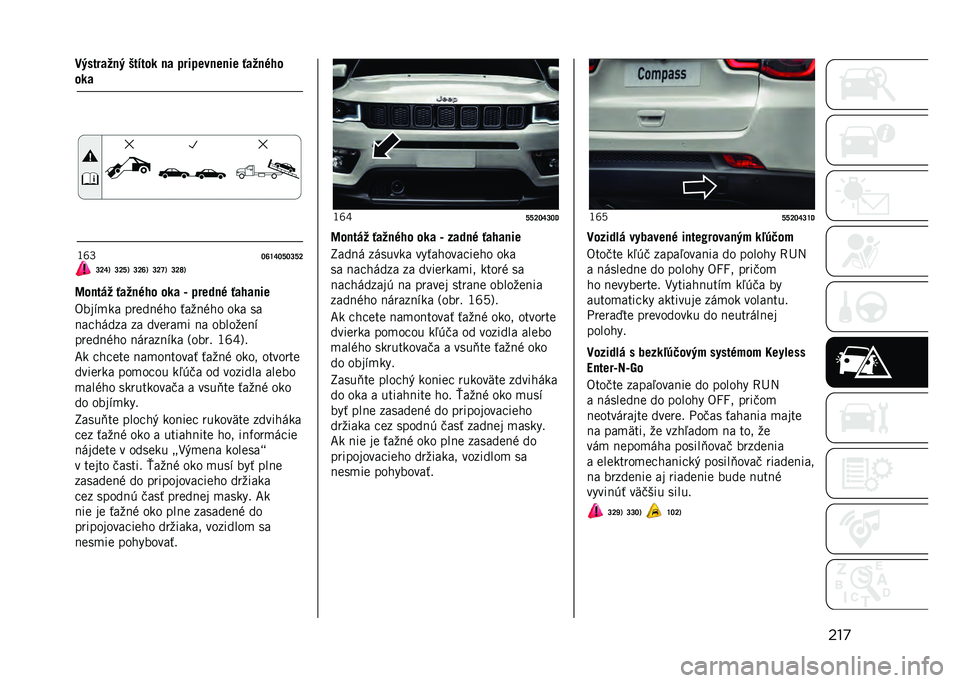 JEEP COMPASS 2021  Návod na použitie a údržbu (in Slovakian) ���
��� �����
� �"�����
 �
� �����	��
�	�
��	 �.���
�!�(�
��
�
�U�e�^
�U�\�[�Y�U�X�U�W�X�V�W�V�Y�3 �W�V�X�3 �W�V�\�3 �W�V�Z�3 �W�V�`�3
�H��
��� �.���
�!�(� ��
� �l �