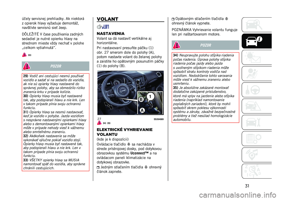 JEEP COMPASS 2021  Návod na použitie a údržbu (in Slovakian) ����)�
�� ��
�����!�
� ���
�������� �K� �!��
�����
� ����
��� ����� ��������
 ��
�
��!����
�!�����%���
 ��
�����!� ���
�# ��
�
��
