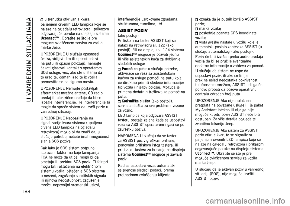 JEEP COMPASS 2021  Knjižica za upotrebu i održavanje (in Serbian) ����)�=�,�0�4�9�,�?�A��$�?�<��=��?��=�A�=
��� � �������� �������	���	 ���	��	�&
��	�������
 �������
 �D�4�9 ��	�
����	 ���� ��
��	��	�� ��	 �