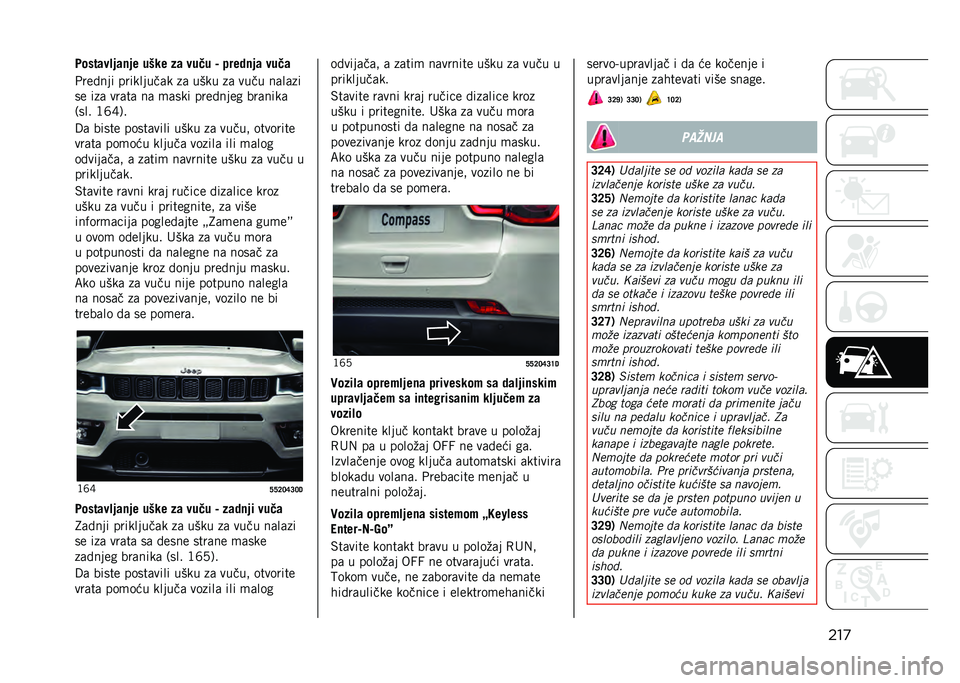 JEEP COMPASS 2021  Knjižica za upotrebu i održavanje (in Serbian) ���
�����	��!� �	�
� � �
��� ��	 ��
��
 �P �����
� �	 ��
��	
�+���!��� ���������	� ��	 ���� ��	 ���� ��	��	��
�� ���	 ���	��	 ��	 �
�	��� ��
