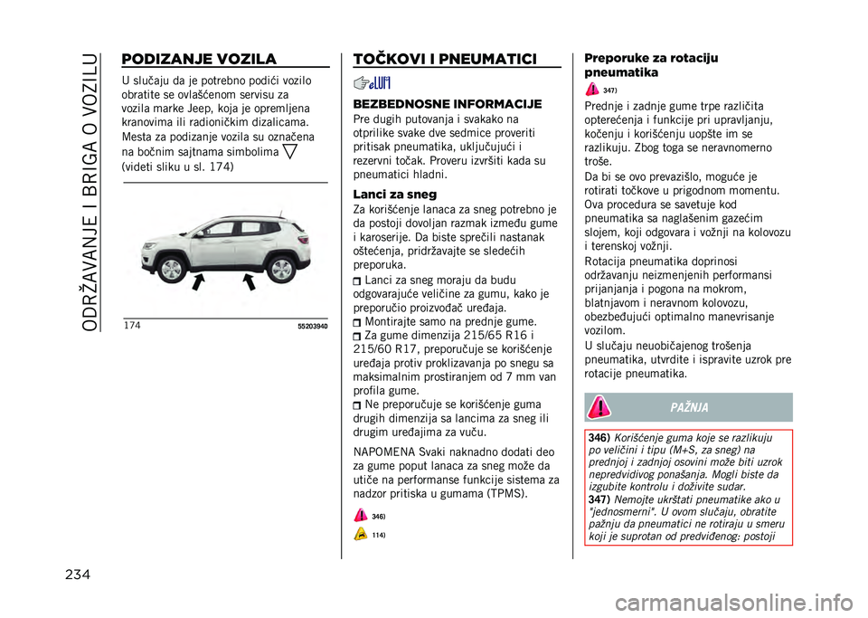JEEP COMPASS 2021  Knjižica za upotrebu i održavanje (in Serbian) ���9�0�I�=�)�=�,��4��?��E�0�?�C�=����)��7�?�D�
��� �	�������� ������
� �����	�� �!�	 �� �������� ���!��� ������
����	���� �� ����	��