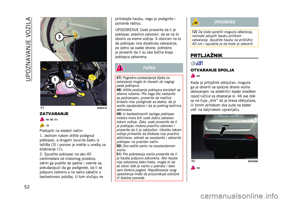 JEEP COMPASS 2021  Knjižica za upotrebu i održavanje (in Serbian) ���+��7�,�=�)�=�,��4��)��7�?�D�=
�� �J�3
�G�G�E�D�H�E�J�5
���
���
���� �H�L�. �G�D�. �G�J�.
�J�E�.
�+�������� ��	 ����!��� ��	����.
�B� ���!���
 �����
 �!�