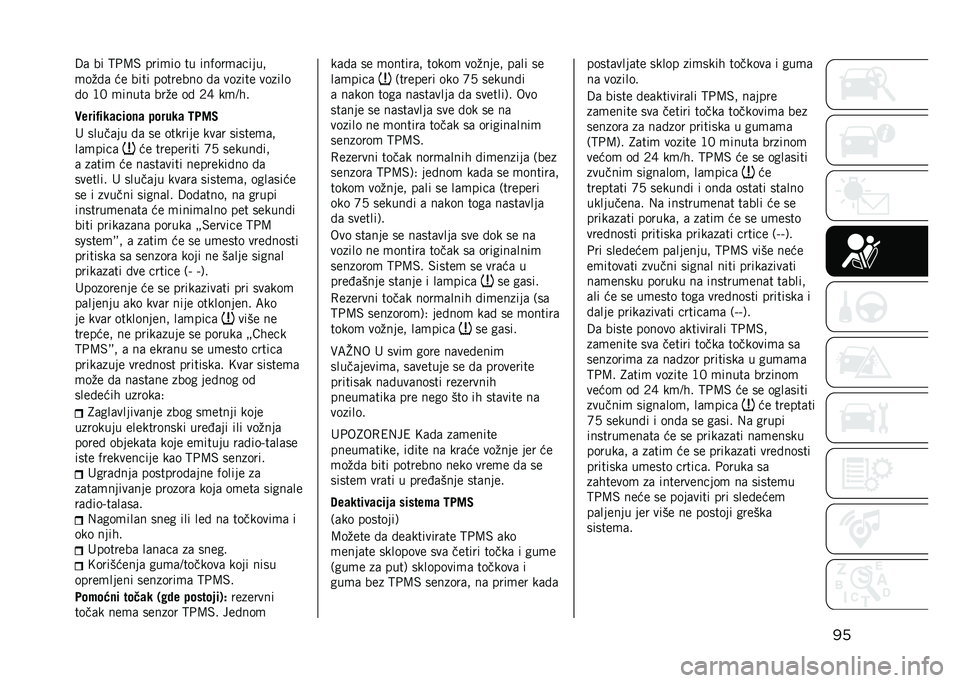 JEEP COMPASS 2021  Knjižica za upotrebu i održavanje (in Serbian) ���9�	 �� �<�+�A�$ ����
�� �� ���(���
�	�����"
�
��%�!�	 �� ���� �������� �!�	 ������ ������
�!� �B�; �
�����	 ���%� ��! �5�J ��
�@�
�
�/���
