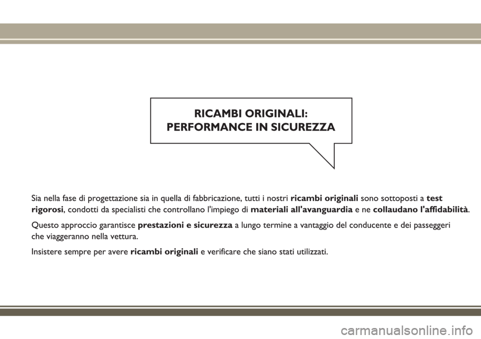 JEEP RENEGADE 2018 Libretto Uso Manutenzione (in Italian) JEEP RENEGADE 2018 Libretto Uso Manutenzione (in Italian)