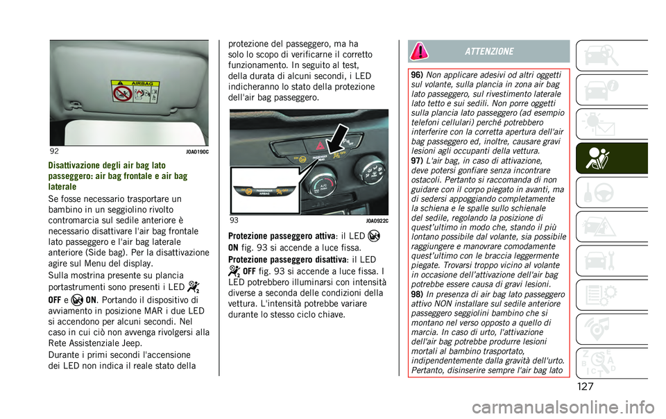 JEEP RENEGADE 2020  Libretto Uso Manutenzione (in Italian) ���
�!�
��7�
�7�?�F�7�
�1������������
� ����	� ��� ��� �	���
� ����������% ��� ��� �$���
���	� � ��� ���
�	������	�
�-�	 �����	 ��	�