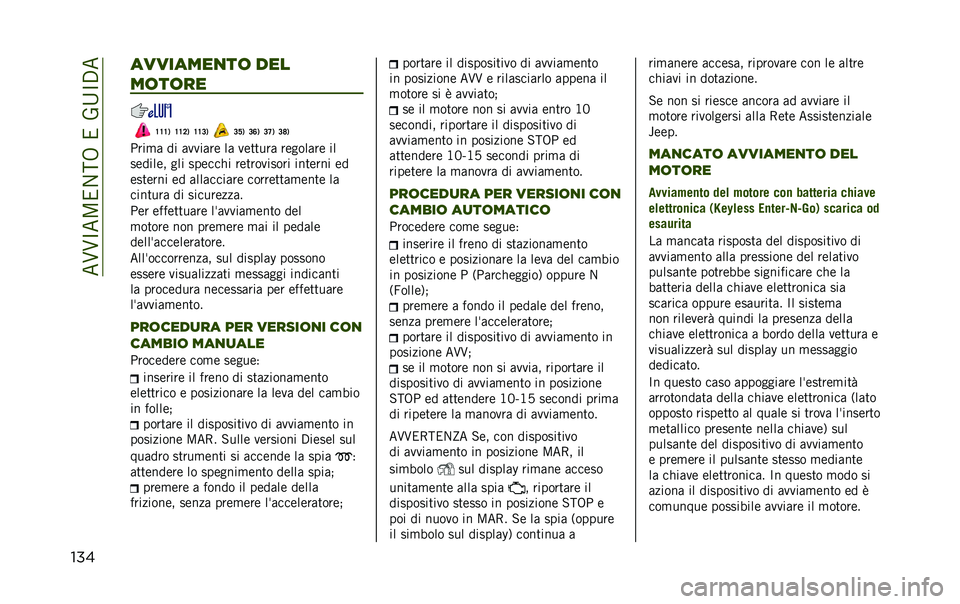 JEEP RENEGADE 2020  Libretto Uso Manutenzione (in Italian) ���@�@�C��<��1��8����2�B�C�.�
��� ��������
��	 ���
��	��	��
�?�?�?�) �?�?�8�) �?�?�9�) �9�A�) �9�<�) �9�>�) �9�@�)
�,���
� �� ��
�
����	 �� �
�	����� ��	��