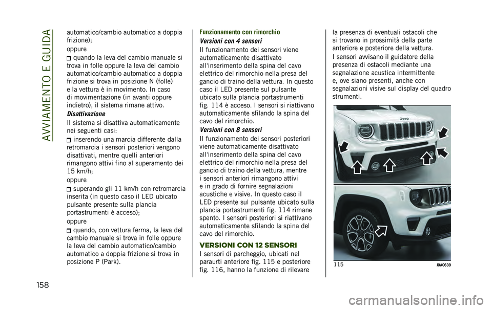 JEEP RENEGADE 2020  Libretto Uso Manutenzione (in Italian) ���@�@�C��<��1��8����2�B�C�.�
��� �����
���������
�#�� �����
����� � ������
��������	�9�+
������	
�$����� �� ��	�
� ��	� ���
�#�� �