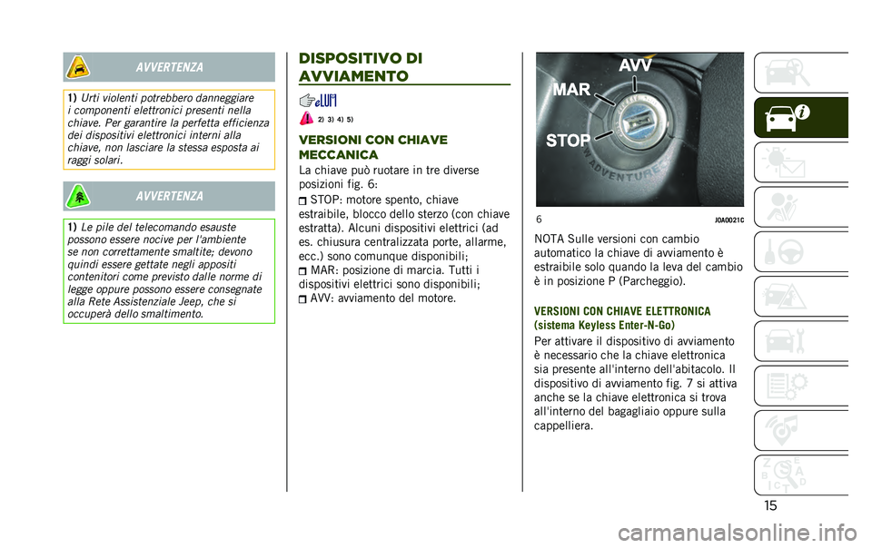 JEEP RENEGADE 2020  Libretto Uso Manutenzione (in Italian) ����	�	��
�����
�?�) �%��� �������� ���������� �	����������
� ���������� ����������� ����
���� �����
������� ��� ��