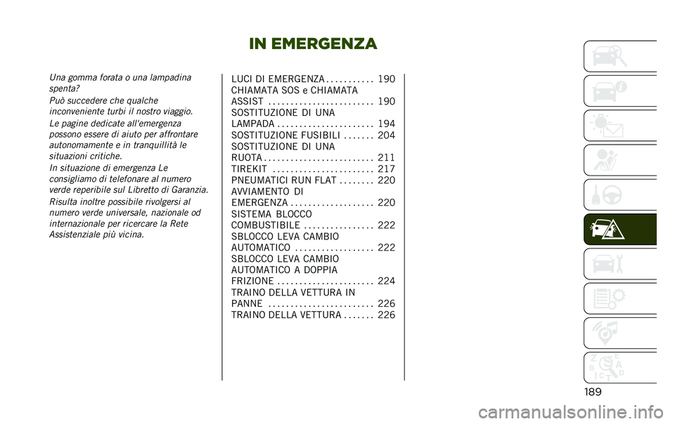 JEEP RENEGADE 2020  Libretto Uso Manutenzione (in Italian) ��
 �������
��
����%�� ����� ������ � ��� ������	���
�
������W
���D �
�����	��� ��� �
������
������������� ����� �� ��