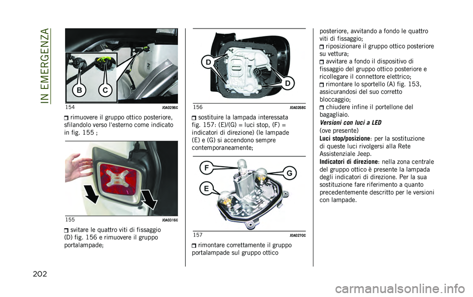 JEEP RENEGADE 2020  Libretto Uso Manutenzione (in Italian) ��C�1���<��7�2��1�E�
��� � �:�K
��7�
�7�8�F�<����
���
�	��	 �� ������ ������ �����	�����	�
���������� �
�	��� ��*�	���	��� ���
�	 �����