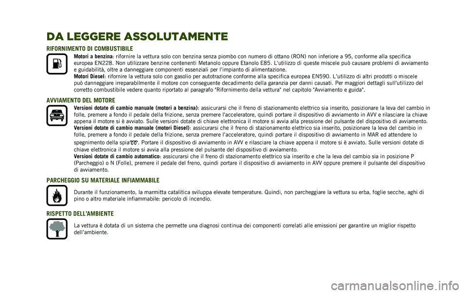 JEEP RENEGADE 2020  Libretto Uso Manutenzione (in Italian) �� ������� ����	��
�����
��
�!��*��!������� �1� ����2��,���2���
������ � ���
���
�
�5 ���������	 �� �
�	����� ���� ��� �#�	���
