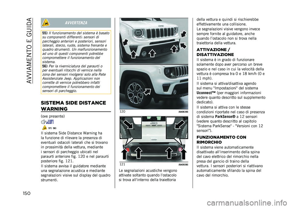 JEEP RENEGADE 2021  Libretto Uso Manutenzione (in Italian) ���?�?�C��;��/��6����0�A�C�,�
��� ��	�	��
�����
�A�A�) �� ������������� �	�� �
��
���� � ���
���
�
� ���������� �	����������> �
���