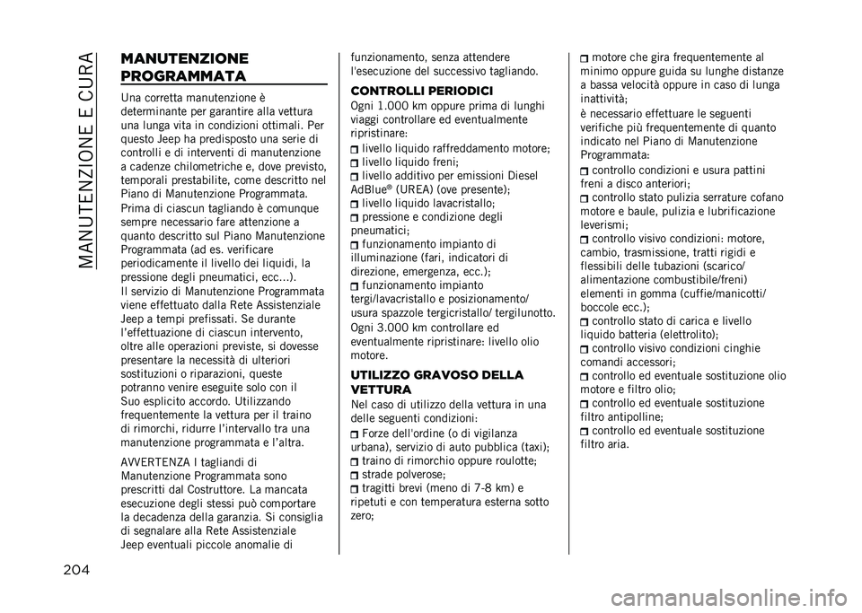 JEEP RENEGADE 2021  Libretto Uso Manutenzione (in Italian) ��;��/�A���/�E�C�6�/������A�5�
��� ���
�
���
���	�
�
���	��������
�A�� �����	��� �
�����	������	 �
��	��	��
������	 ��	� ���������	 �