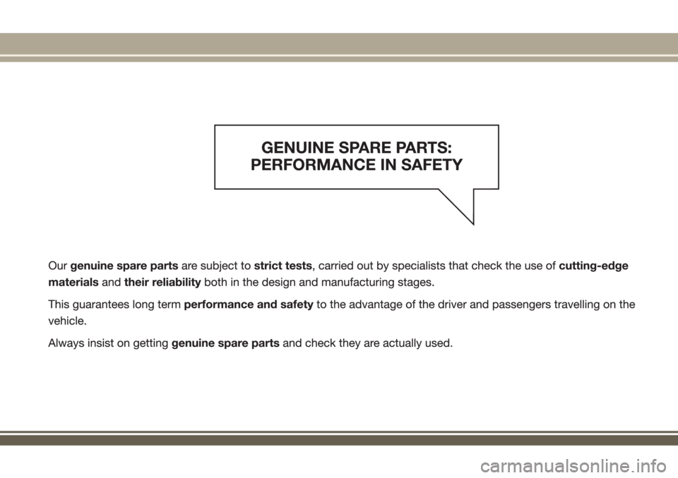 JEEP RENEGADE 2018 Owner handbook (in English) JEEP RENEGADE 2018 Owner handbook (in English)