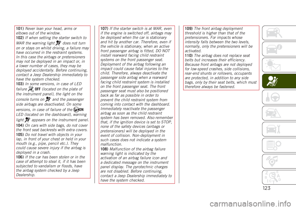 JEEP RENEGADE 2019  Owner handbook (in English) "$%
�=�6�=�*�)���� �
��� ���� �	���� ���� ��
��
���� ��� �� ��	� �������
�=�6�7�*�� ��	�� ������� ��	� ������� ������	 ��
�4�(�%